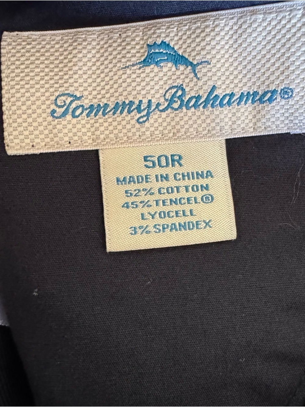 Tommy Bahama Boracay Shorts Size 50R Black Stretch Big Tall - Picture 5 of 8